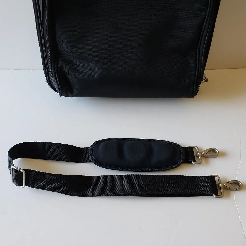 Dell Black Laptop Bag with Luggage Sleeve and Shoulder strap